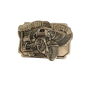 Live to Ride Motorcycle Design Belt Buckle